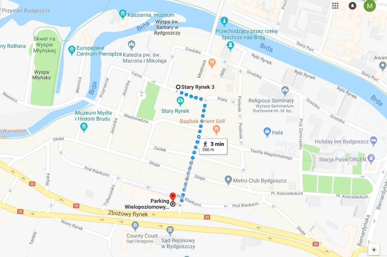 Apartamenty Stary Rynek Бидгощ Екстер'єр фото